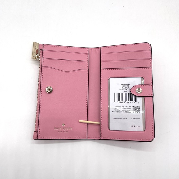 Kate Spade Leila Small Slim Bifold Wallet - Picture 5 of 7